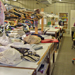 Clothes Sorting & Pricing Area